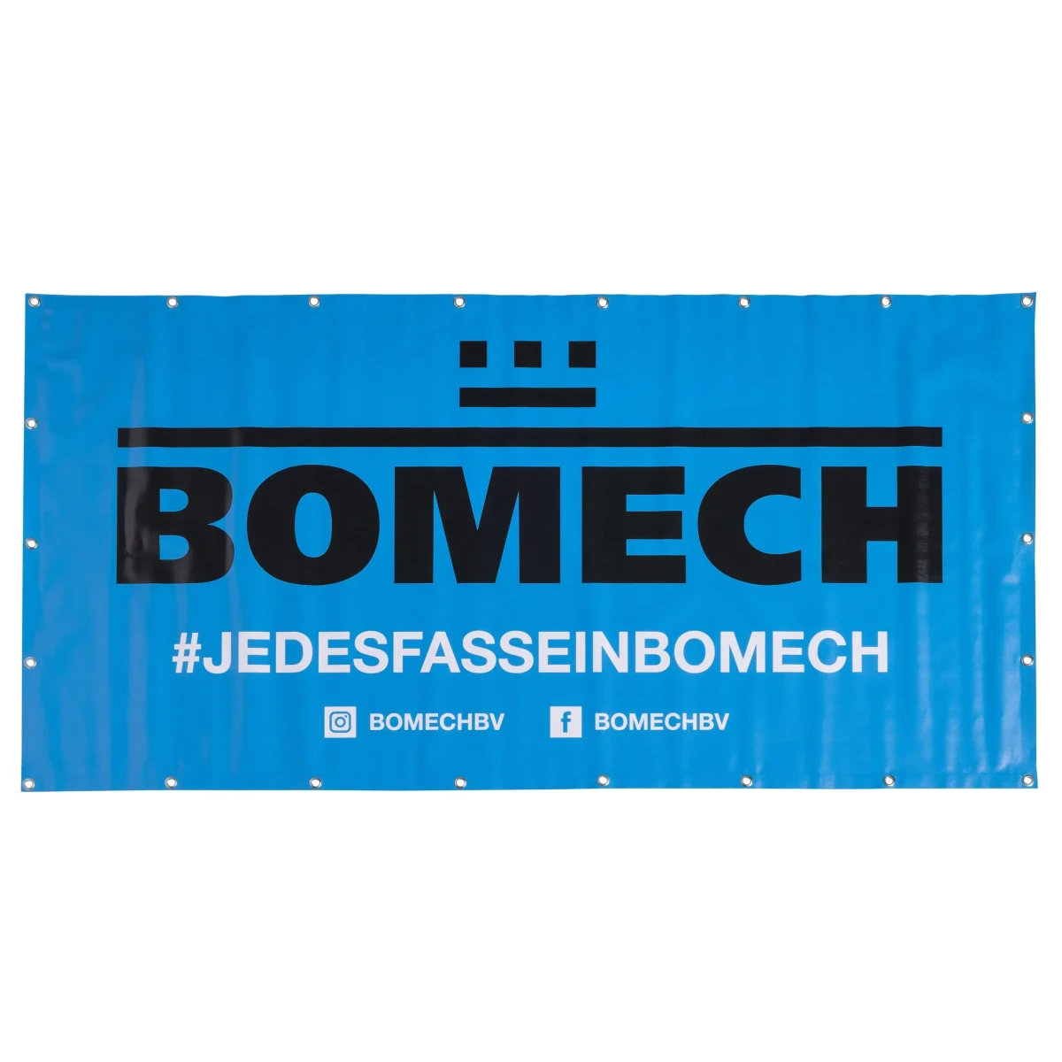 PVC Flagge Bomech #jedesfasseinbomech